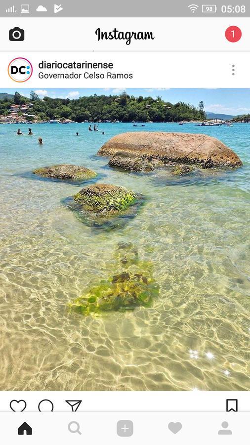 Casa De Praia Ponta Dos Ganchos De Fora Governador Celso Ramos Bagian luar foto